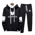 Black Colored Hoodie Set With Pants For Men - Hudi For Men - Hoodie For Men. 