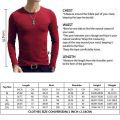 Jodimitty 1PC Fashion Classic Long Sleeve T-Shirt For Men Fitness T Shirts Slim Fit Shirts Designer Solid Tees Tops. 