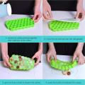 37 Grid Food Grade Silicone Ice Cube Tray With Cover.
