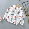 Summer Jacket Hoodies Baby Girl Sun Protection Clothing Sweatshirt with Zipper Cardigan Baby Coat Outerwear Boys Children's Kids. 
