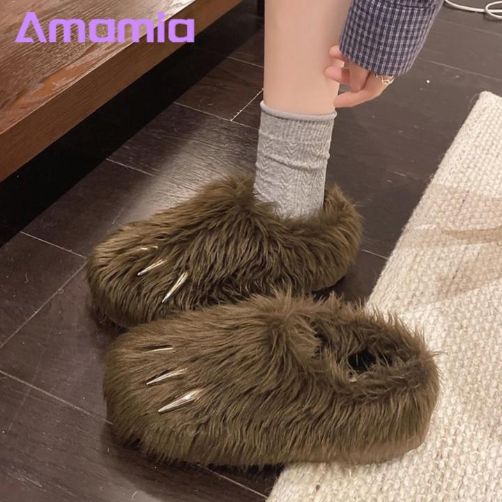 Soft%20Plush%20Paw%20Slippers%20Cozy%20Bear%20Claw%20Fuzzy%20Paw%20Slip-on%20Slippers%20for%20Women%20%E2%80%93%20Fluffy%20Animal%20Platform%20Shoes%20Cute%20Indoor%20Outdoor%20Comfort%20Footwear%20Perfect%20Gift%20for%20Home%20Casual%20Wear%20Cozy%20Bear%20Claw%20-%20Image%204