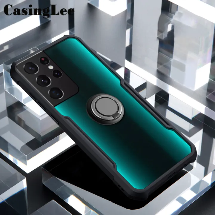 Protect%20Cover%20For%20Galaxy%20S22%20Ultra%20Case%20Hard%20Clear%20Transparent%20Shockproof%20AirBag%20Protection%20Car%20Magnetic%20Holder%20Ring%20Back%20Cover%20Samsung%20S22%20Ultra%20Phone%20Cases%20-%20Image%204