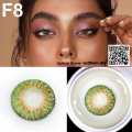 Freshlook Power Contact Lens, With kit box(Lens case) SPH -1.00 ~ 6.00 FB #Transparent.