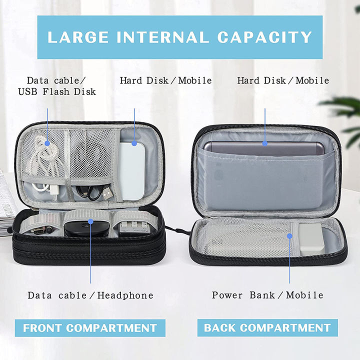Travel%20Cable%20Organizer%20Bag%20Pouch%20Electronic%20Accessories%20Carry%20Case%20Portable%20Waterproof%20Double%20Layers%20Storage%20Bag%20For%20Cable%20Cord%20-%20Image%203