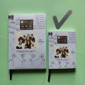 BTS Small (5.4 inch* 4 inch) Pocket Notebook with classic look.
