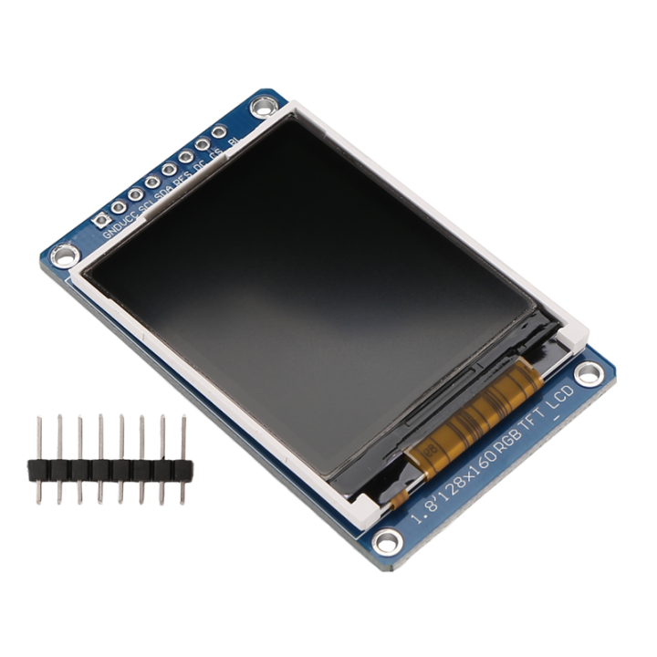 One Inch Lcd Display Module 1.8 Inch LCD Display Module Full Color 128x160 RGB SPI TFT LCD Display ...