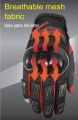 Touch Screen PVC Motorcycle Gloves Breathable Racing Bike Protectors For Summer Autumn Winter. 