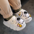 Children's cotton slippers boys, winter girls, children, infants, toddlers, indoor home, baby, non-slip wool bag heel cotton shoes winter. 