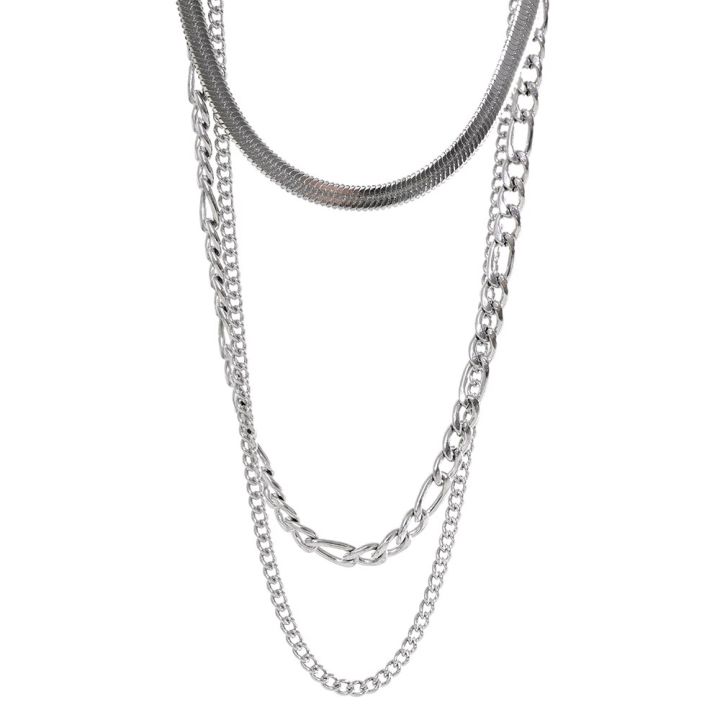 Yhpup%20Stainless%20Steel%20Chain%20Layered%20Necklace%20Separated%20Set%20for%20Women%20Statement%20Golden%20Metalic%20Waterproof%20Collar%20Necklace%20Jewelry%20-%20Image%207