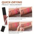 Beauty Glazed Misty Matte Lip Gloss 20 Colors Long Lasting Non-Stick Cup Moisturizing Liquid Lipstick-1pcs. 