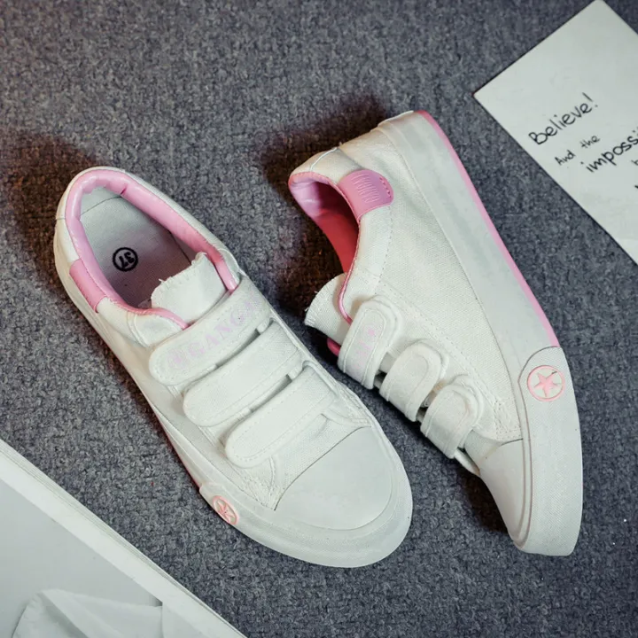 Canvas%20shoes%20men's%20velcro%20collegiate%20style%20small%20white%20shoes%20new%20couple%20board%20shoes%20junior%20high%20school%20students%20casual%20shoes%20for%20middle%20and%20older%20children%20-%20Image%207