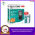 Accu Chek Active Blood Glucometer Monitoring System Meter With Free 10 Strips. 