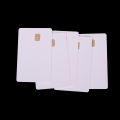 New 5 Pcs White Contact Sle4428 Chip Smart IC Blank PVC Card With SLE4442 Chip Blank Smart Card Contact IC Card Safety.