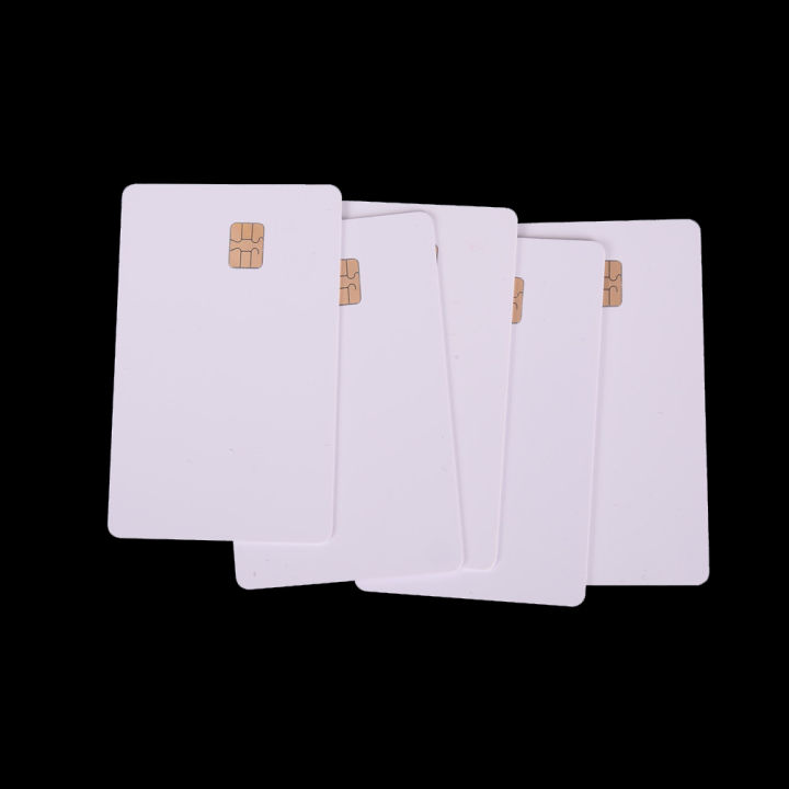 New%205%20Pcs%20White%20Contact%20Sle4428%20Chip%20Smart%20IC%20Blank%20PVC%20Card%20With%20SLE4442%20Chip%20Blank%20Smart%20Card%20Contact%20IC%20Card%20Safety%20-%20Image%203