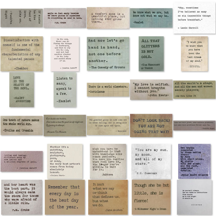 10/30/60Pcs%20Retro%20Famous%20Saying%20Waterproof%20Decorative%20Stickers%20Kids%20Luggage%20Cup%20Laptop%20Phone%20Skateboard%20Scrapbook%20Aesthetic%20Amour%20zii%20-%20Image%206