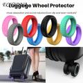 Luggage Wheel Covers 8pcs Silicone Wheel Protectors for Suitcase Scratch-proof Noise Reducing Covers Suitcase Wheel Protectors. 