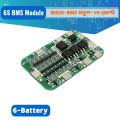 6S 15A 24V PCB BMS Protection Board For 6 Pack 18650 Battery Cell.