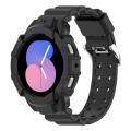 Case+band for Samsung Galaxy Watch 4 Strap Accessories transparent silicone sport bracelet correa Galaxy Watch 5 40mm 44mm band. 