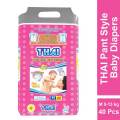 Thai Baby Diaper Pant Medium (5-13 kg) 40 Pcs. 