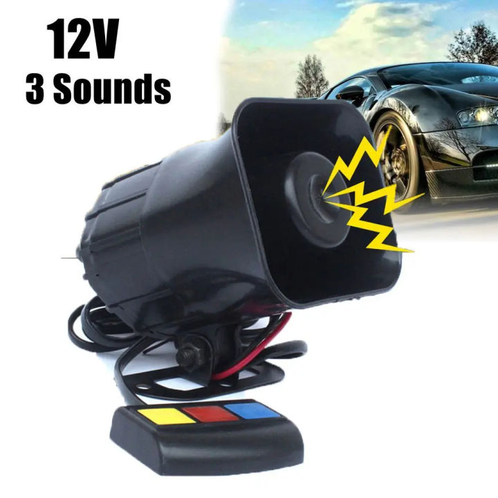 Vip Horn VIP Horn 12V 3 Tone Sound Loud Car Horn Emergency Whistle Loud Speaker ...