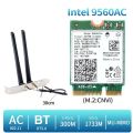 Intel AX200 NGW 802.11ax/ac MU-MIMO 2x2 Wifi module NGFF M.2 Bluetooth 5.1 Network Card Dual band 2.4Gbps Intel Wi-Fi 6E AX200.