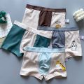 Children's Underwear Men's Pure Cotton Boxer Brief Boys Children Teens Babies Kids Elementary School Boy Boxer Boys' Underwear. 