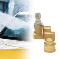 180 High Pressure Rotating Nozzle Head Head Quick Connect Heavy Duty Nozzle Head Tip Sprayer Head. 