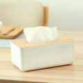Tissue Box Simple Wooden Cover Desktop Home Tissue Box Paper Storage Drawer Box Home Car Remote Control Storage Boxes Bayline.