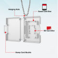 For Switch OLED For Micro SD Card Dedicated Card Pouch Keychain Portable Game Card Storage Rack. 
