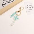 Kpop txt acrylic keychains key ring. 