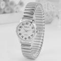 Elastic Band Watch Quartz Watch Expandable Stretch Gents Watches Wrist Band Unisex Strap Ladies P0v7.