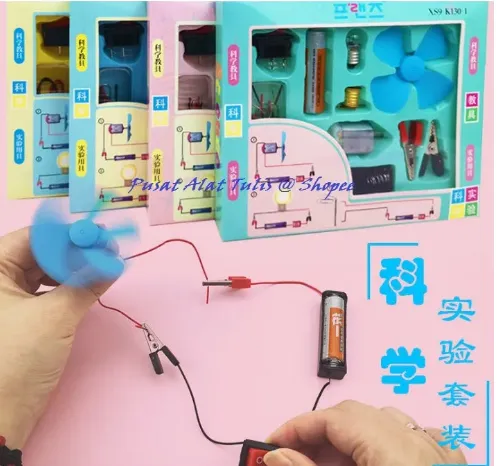 DIY Electric Circuit Science Kit with Motor & Fan | STEM Learning ...