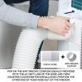 Air Conditioner Portable Exhaust Hose-5 in Diameter Size - 59 in Long.