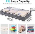 Extra Large Capacity Cloth Organizer, 40*17*6 Inch Underbed Cloth Storage Organizer. 