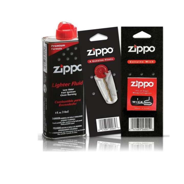 Zippo oil 125ml With Flint & Wick Pack | Daraz.com.bd