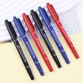 Double Headed Colorful Permanent Marker/ Waterproof Oily Black Ink Sketch Graffiti Marker Pen. 