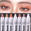 Vnce Lncei White Highlighter Eyeshadow Pen Matte Eyes Corner Brightening Pearl High-gloss Eyeliner Waterproof Glitter Lying Silkworm Stick.