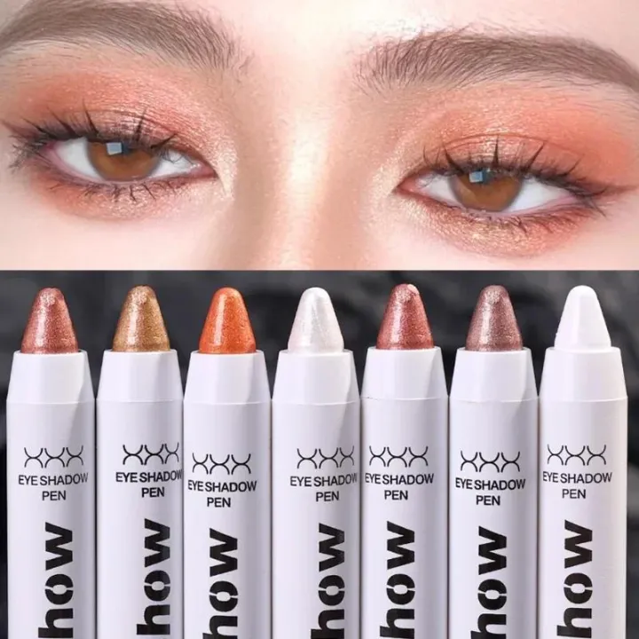 Vnce%20Lncei%20White%20Highlighter%20Eyeshadow%20Pen%20Matte%20Eyes%20Corner%20Brightening%20Pearl%20High-gloss%20Eyeliner%20Waterproof%20Glitter%20Lying%20Silkworm%20Stick%20-%20Image%203