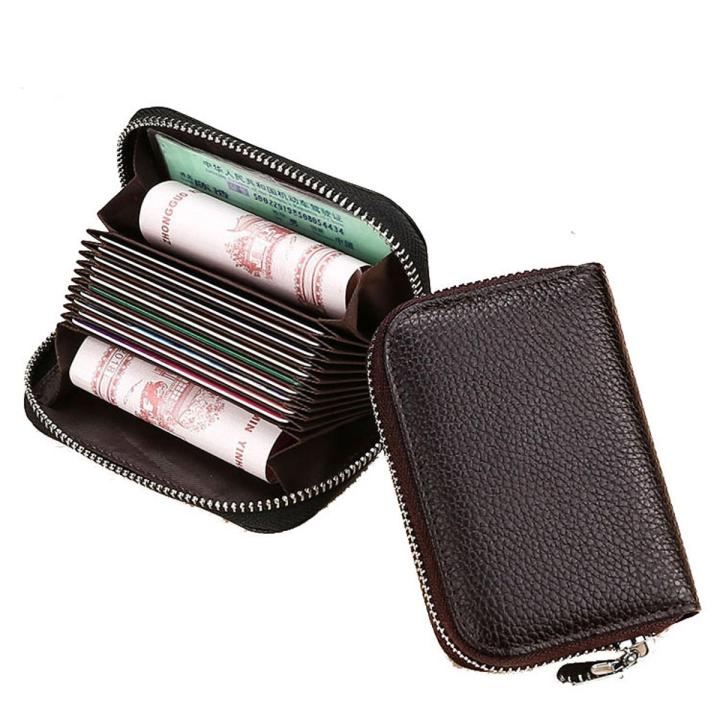 Small Zip Multifunction multi card Wallet
