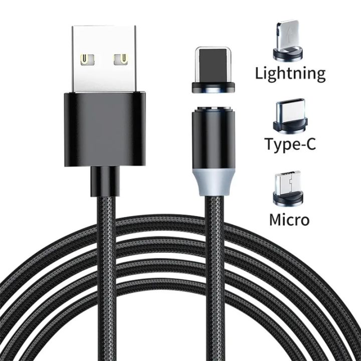 Magnetic Cable Plug Micro USB Type C USB C pin Plug Fast