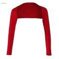 2X Elegant One-piece Arm Cover Shrug Hijab Muslim Red. 