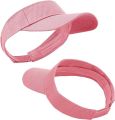 Sports Cotton Twill Sun Visor Hats – Adjustable Clip-on Visor Cap for Men and Women.