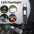 XSP-836 Multifunctional LED Flashlight – USB Rechargeable Zoom Torch, Waterproof Work Light, Camping & Fishing Lantern with Keychain. 