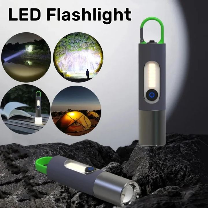 XSP-836%20Multifunctional%20LED%20Flashlight%20%E2%80%93%20USB%20Rechargeable%20Zoom%20Torch,%20Waterproof%20Work%20Light,%20Camping%20&%20Fishing%20Lantern%20with%20Keychain%20-%20Image%204