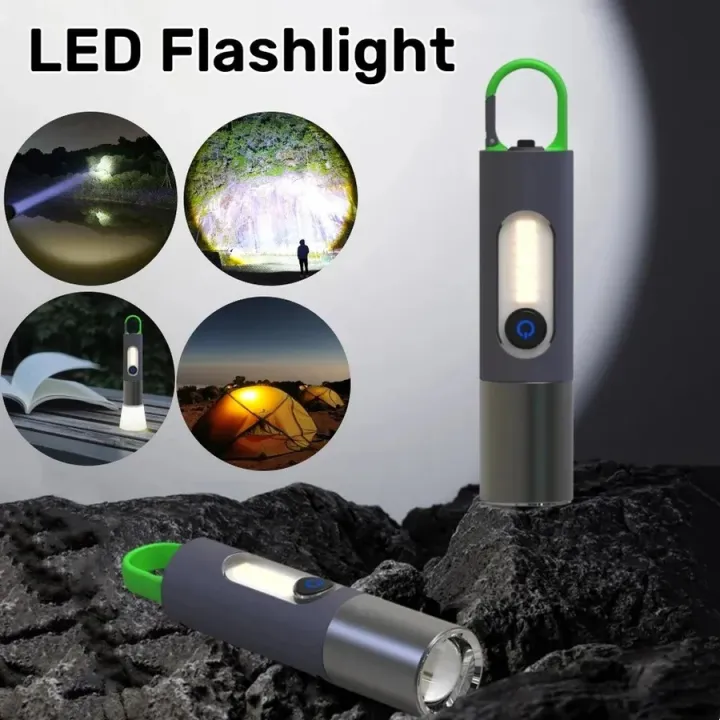 XSP-836%20Multifunctional%20LED%20Flashlight%20%E2%80%93%20USB%20Rechargeable%20Zoom%20Torch,%20Waterproof%20Work%20Light,%20Camping%20&%20Fishing%20Lantern%20with%20Keychain%20-%20Image%204