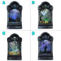 Halloween Led Light Lamp Skeleton Tombstone Pumpkin Castle Party Decoration. 