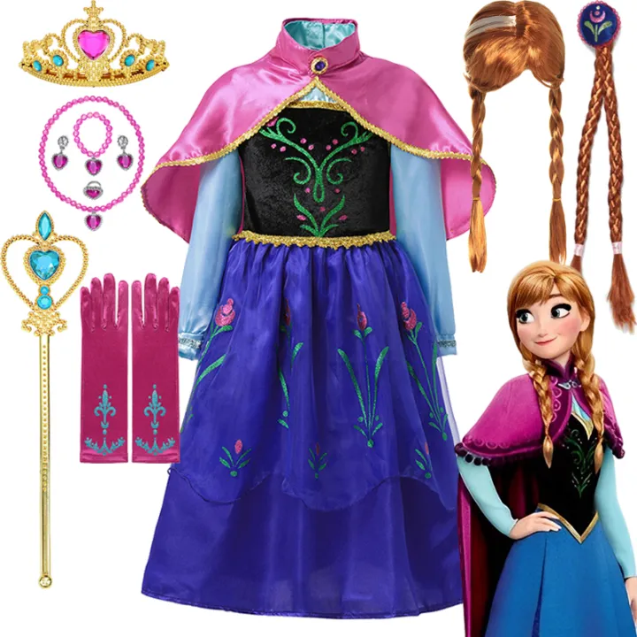 Cosplay%20costume%20Halloween%20Elsa%20Anna%20character%20fate%20princess%20dress%20baby%20girl%20Ni%20girl%20Frozen%202024%20Disney%20costume%20carnival%20birthday%20party%20costume%20-%20Image%203