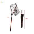 Telescopic Fishing Landing Net with Telescoping Pole Handle Folding Fish Net.