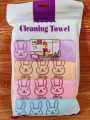 Baby Soft Face Towel CN-1pcs 11*11 Inch -5pcs 1pac - Multicolor. 