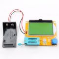 ESR Meter Mega328 Transistor Tester Digital V2.68 LCR-T4 Capacitance MOS/PNP/NPN LCR 12864 LCD Screen Tester with Box.